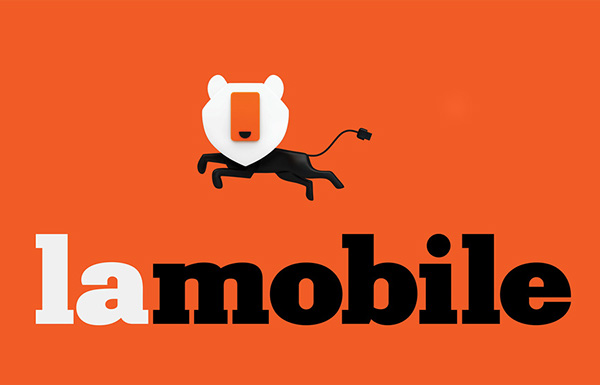 莫斯科Lamobile 手機配件配飾品牌形象VI設計——上海品牌設計公司-標志設計