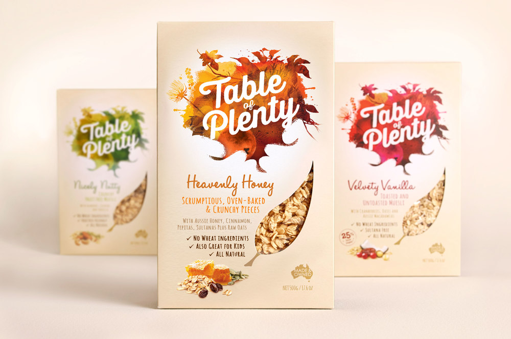 Plenty 燕麥有機食品包裝設(shè)計欣賞——上海包裝設(shè)計公司——全家福