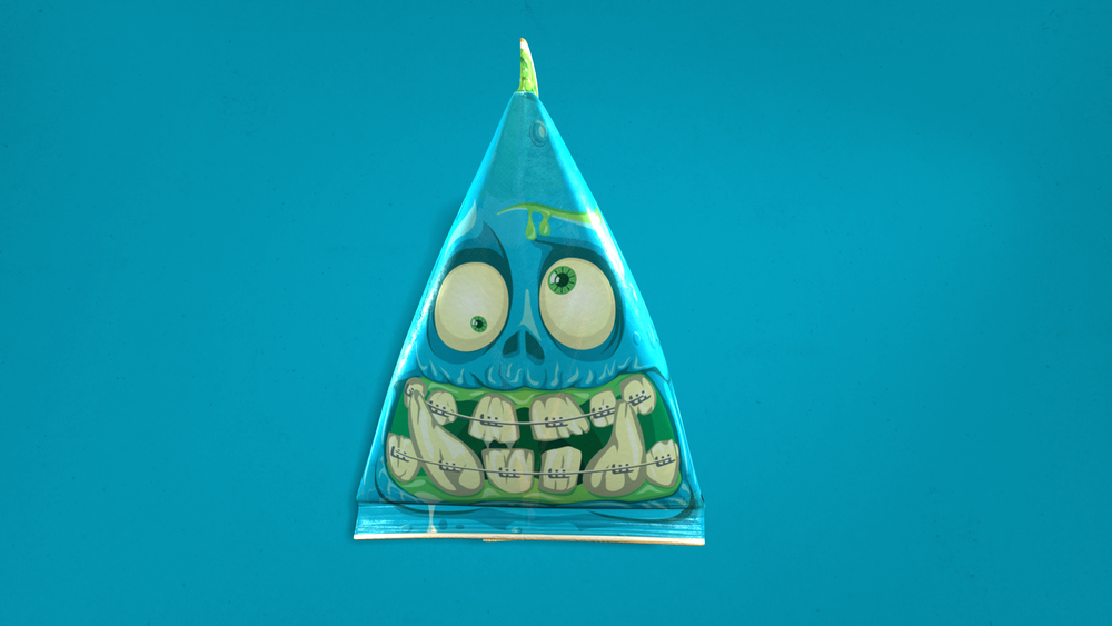 冰島Zombís冰淇淋包裝設(shè)計(jì)——上海包裝設(shè)計(jì)公司國(guó)外包裝欣賞-綠色包裝