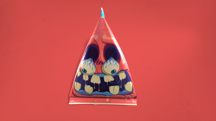 冰島Zombís冰淇淋包裝設(shè)計(jì)——上海包裝設(shè)計(jì)公司國(guó)外包裝欣賞-紅色包裝設(shè)計(jì)2