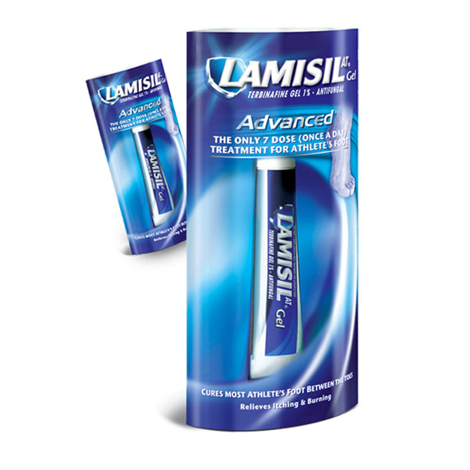 Lamisil Cream 樂膚舒軟膏國外藥品包裝設計-外包裝設計——上海包裝設計公司1