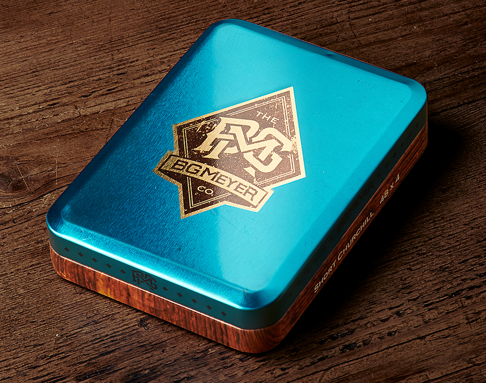 古巴 BG MEYER雪茄煙草包裝設(shè)計(jì)——上海包裝設(shè)計(jì)公司-金屬煙盒包裝設(shè)計(jì)