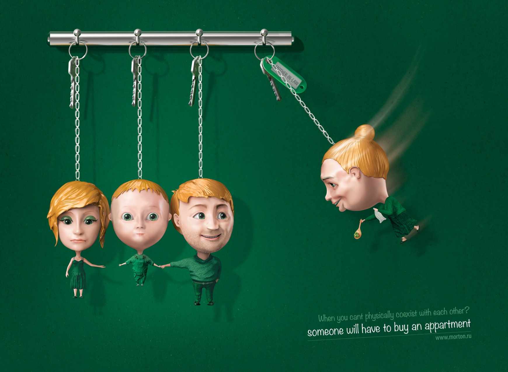 Morton房地產(chǎn)平面廣告設(shè)計(jì)“婆婆篇”-上海廣告設(shè)計(jì)公司國外優(yōu)秀廣告分享