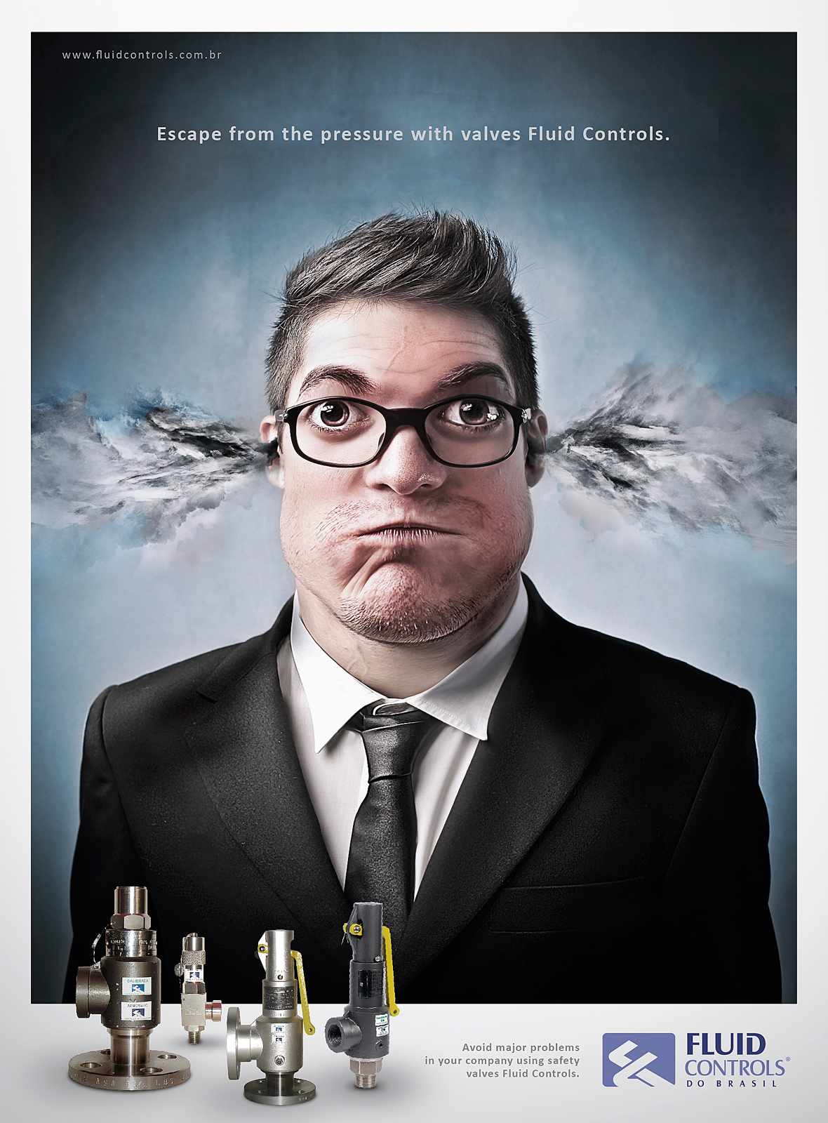 巴西流體傳動(dòng)控制平面廣告創(chuàng)意設(shè)計(jì)-上海廣告設(shè)計(jì)公司工業(yè)品廣告分享-老板篇