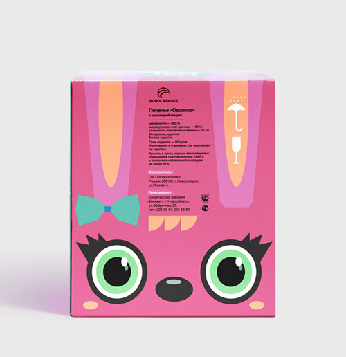 俄羅斯 oatmeal cookies 燕麥餅干包裝設(shè)計—上海尚略包裝設(shè)計公司—紅色包裝設(shè)計