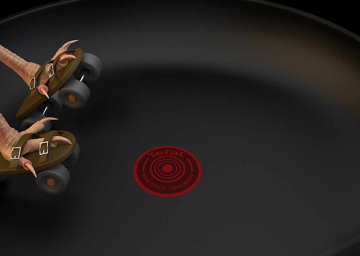 Tefal 特福不粘鍋平面廣告創(chuàng)意設(shè)計(jì)——上海廣告設(shè)計(jì)公司平面廣告-雞爪篇