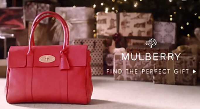 Mulberry 皮包圣誕視頻廣告-上海廣告策劃公司分享 Mulberry 皮包圣誕視頻廣告-上海廣告策劃公司分享