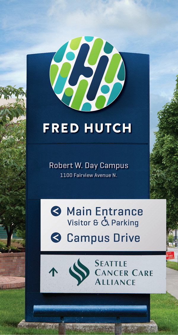 Fred Hutch 癌癥艾滋病疑難疾病研究治療中心（醫(yī)院）品牌形象設(shè)計-上海品牌標(biāo)志設(shè)計公司3-品牌形象設(shè)計