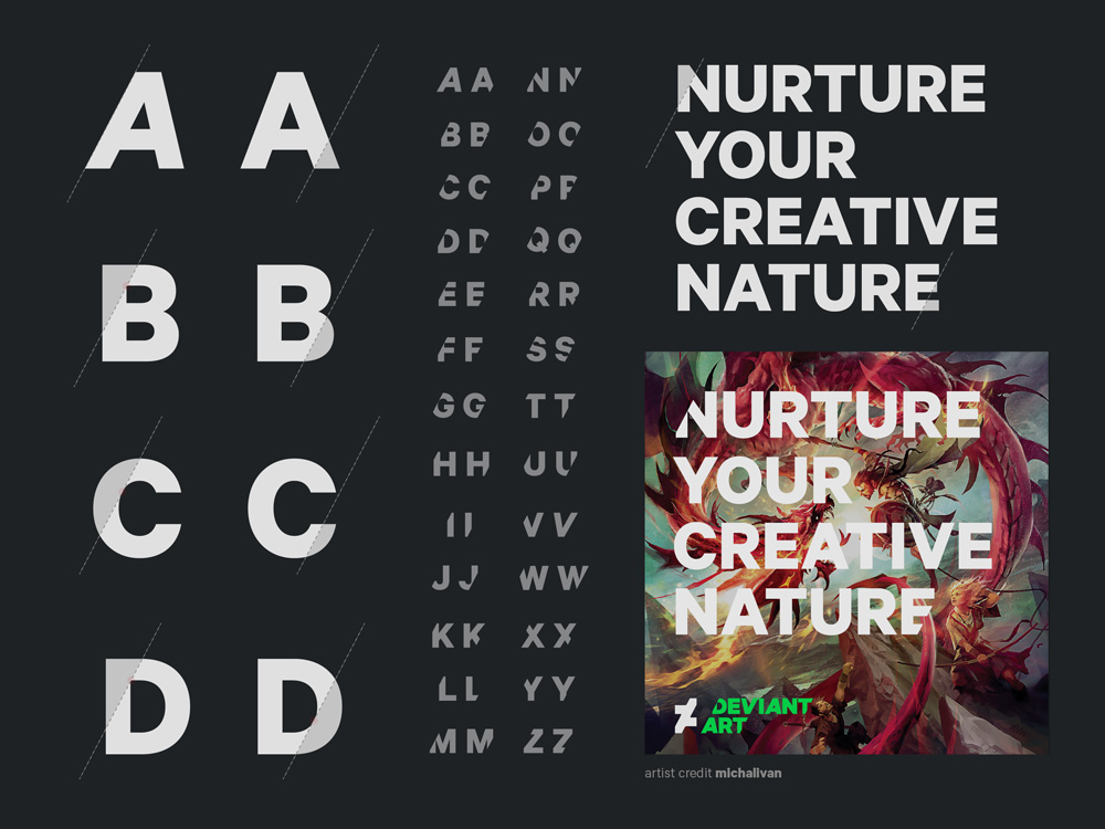 DeviantArt 世界在線藝術(shù)交易網(wǎng)站品牌形象設(shè)計(jì)-上海尚略品牌設(shè)計(jì)公司4