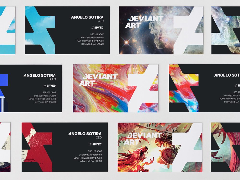 DeviantArt 世界在線藝術(shù)交易網(wǎng)站品牌形象設(shè)計(jì)-上海尚略品牌設(shè)計(jì)公司8