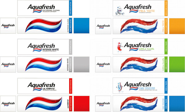 牙膏品牌識別設(shè)計 牙膏品牌識別設(shè)計