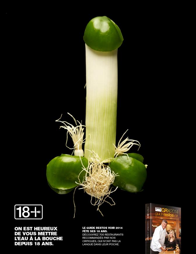 國外無節(jié)操廣告創(chuàng)意——餐廳指南雜志平面廣告創(chuàng)意設(shè)計(jì)欣賞5