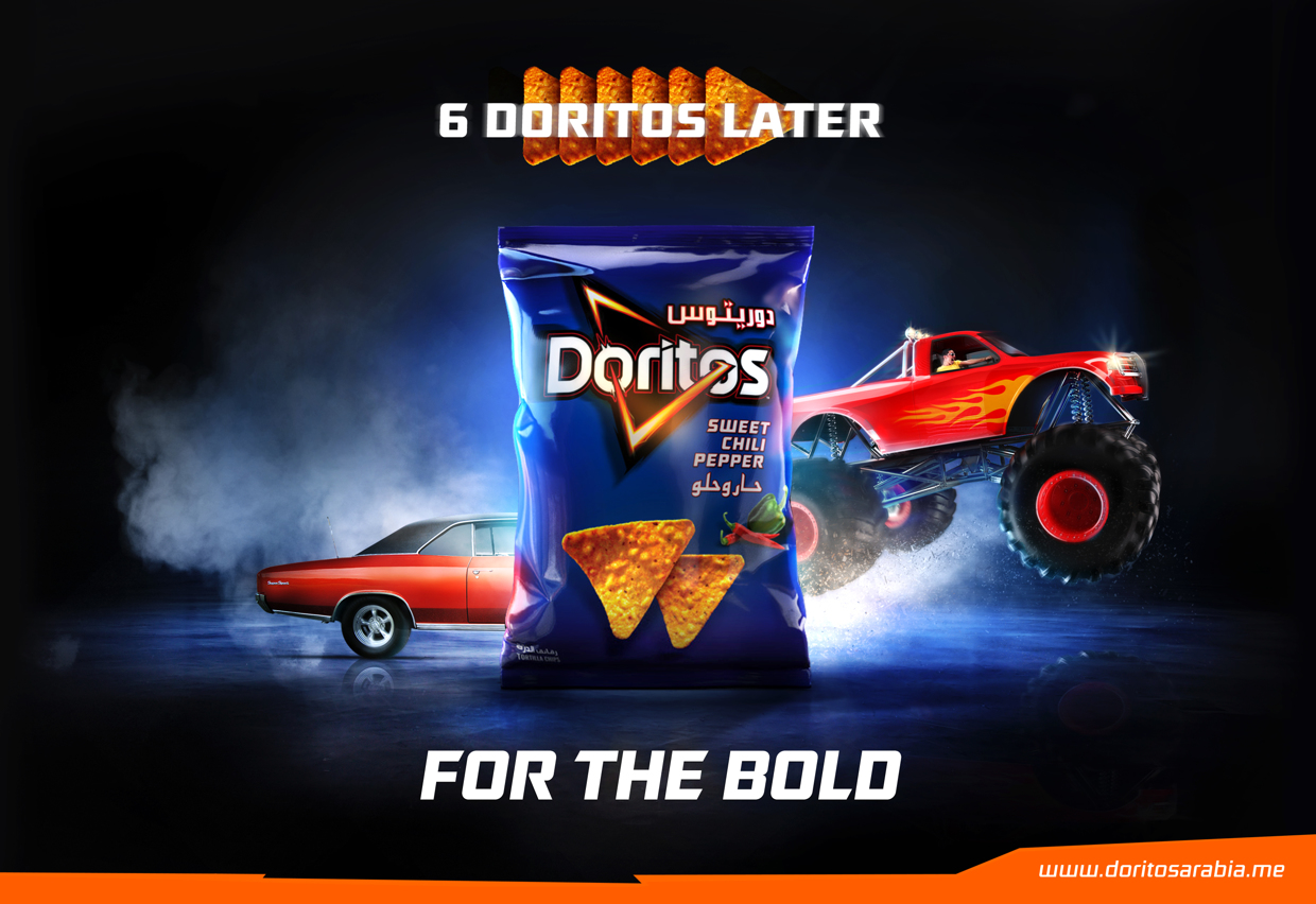多力多滋Doritos玉米片“變身廣告”創(chuàng)意2