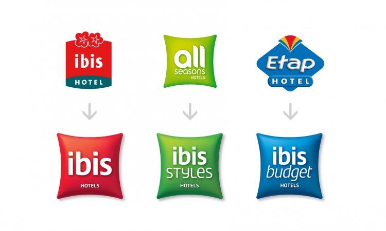 宜必思酒店標志設計，品牌形象設計，廣告設計3