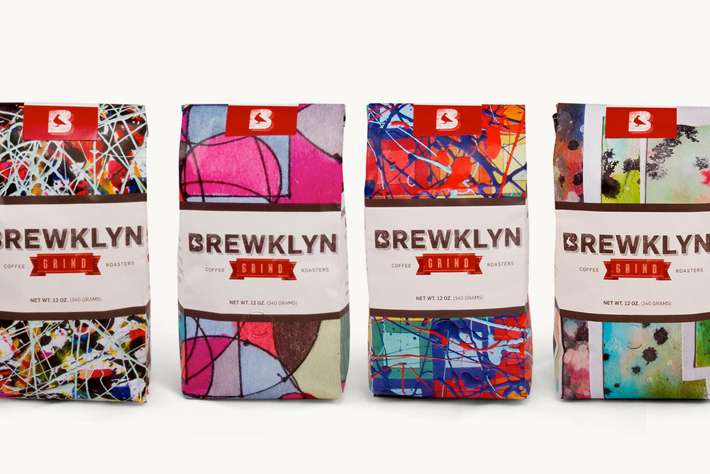 Brewklyn研磨咖啡包裝設(shè)計(jì)1——尚略包裝設(shè)計(jì)公司