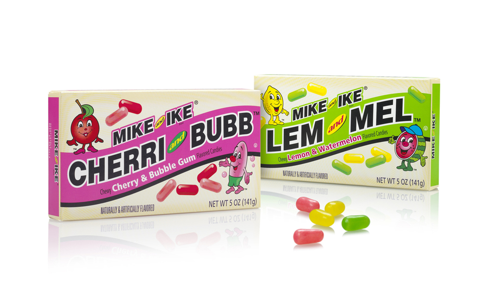 Mike & Ike 糖果包裝設(shè)計效果圖-尚略廣告品牌策劃與廣告設(shè)計公司