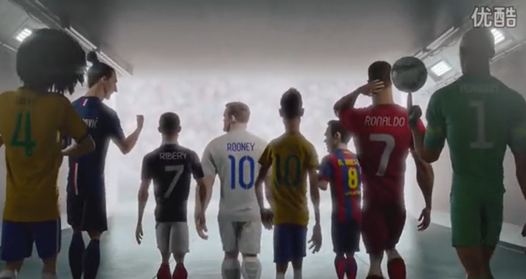 Nike 耐克 the last game “最后一場比賽”全動畫版足球明星廣告-上海尚略廣告營銷策劃品牌策劃設計公司