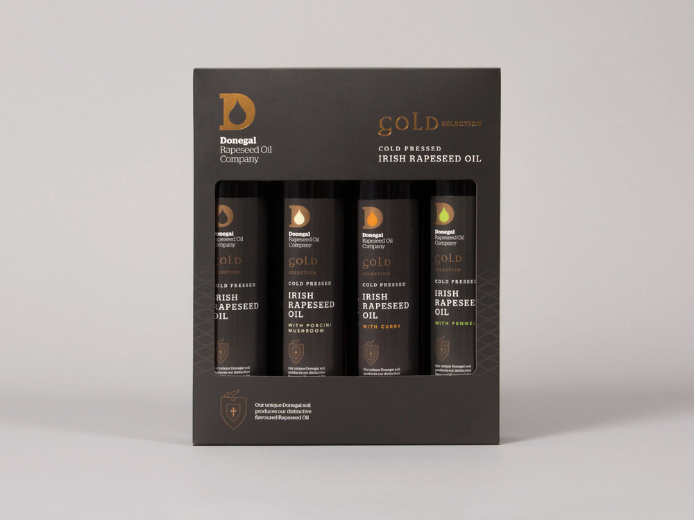 上海設(shè)計公司-多尼戈爾 Donegal Rapeseed Oil 菜籽油食用油禮盒包裝設(shè)計 package DESIGN -尚略廣告上海品牌設(shè)計公司包裝設(shè)計公司