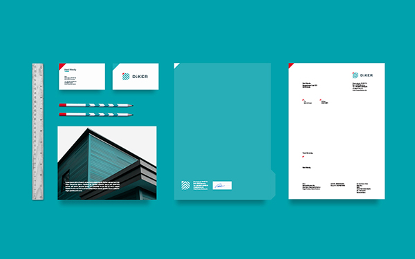 德國Diker Bau建筑規(guī)劃公司品牌形象設(shè)計-延展應(yīng)用設(shè)計-品牌VI設(shè)計
