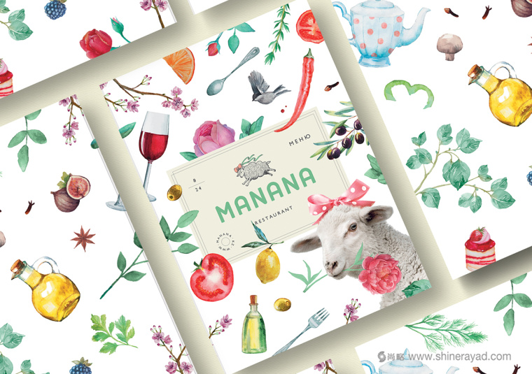 MANANA 時(shí)尚有機(jī)羊肉餐廳品牌VI視覺形象設(shè)計(jì)0-上海餐飲品牌VI設(shè)計(jì)公司9