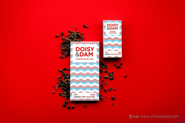 上海包裝設(shè)計(jì)公司設(shè)計(jì)欣賞：Doisy & Dam有機(jī)巧克力幾何圖形包裝設(shè)計(jì)4