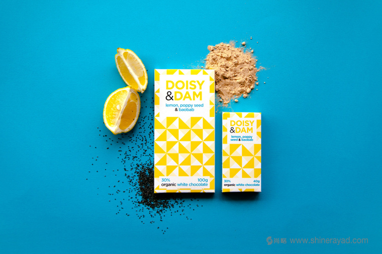上海包裝設(shè)計(jì)公司設(shè)計(jì)欣賞：Doisy & Dam有機(jī)巧克力幾何圖形包裝設(shè)計(jì)6