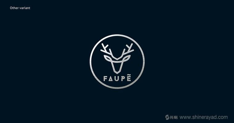 FAUPè 高級(jí)時(shí)尚女裝服飾山羊頭鹿頭標(biāo)志LOGO設(shè)計(jì)-上海標(biāo)志設(shè)計(jì)公司-上海LOGO設(shè)計(jì)公司1