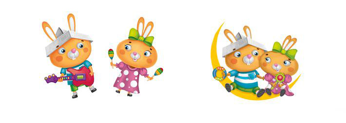 Карточка 卡通人物版嬰兒兒童酸奶包裝設(shè)計(jì)插畫2 Карточка 卡通人物版嬰兒兒童酸奶包裝設(shè)計(jì)插畫2