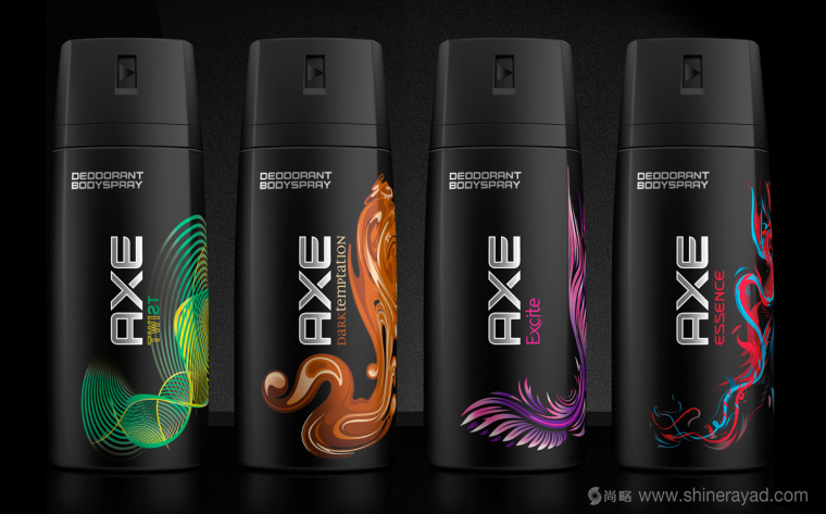 AXE 男士沐浴露包裝設計-尚略上海包裝設計公司創(chuàng)意設計欣賞5