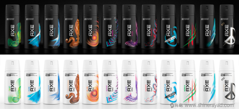 AXE 男士沐浴露包裝設計-尚略上海包裝設計公司創(chuàng)意設計欣賞7