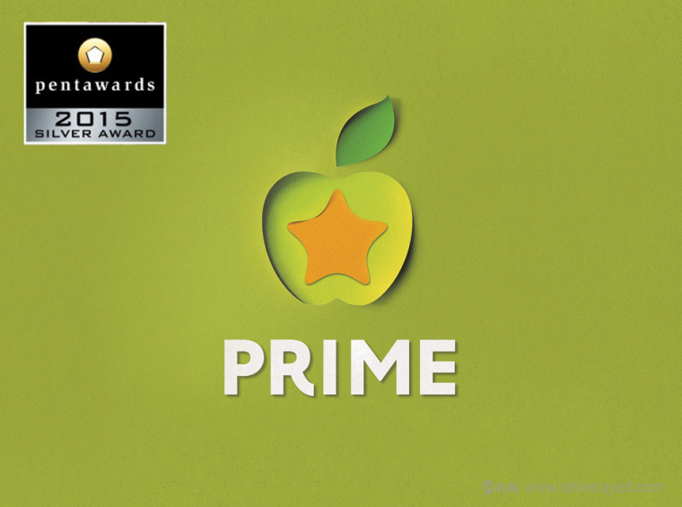 prime 食品三明治果汁蔬菜湯品牌標志設計-上海品牌設計公司1