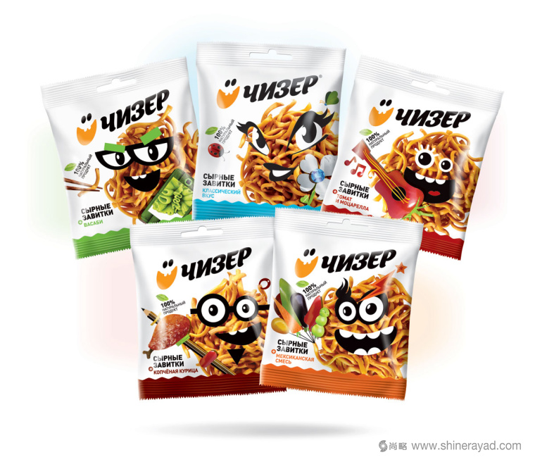 Cheeser 小怪獸趣味零食包裝設(shè)計(jì)-上海包裝設(shè)計(jì)公司包裝分享1