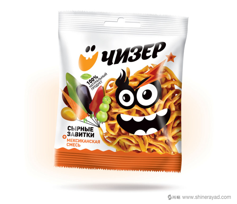 Cheeser 小怪獸趣味零食包裝設(shè)計(jì)-上海包裝設(shè)計(jì)公司包裝分享6