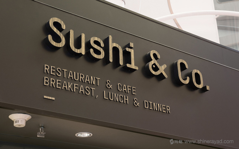 Sushi & Co 郵輪餐廳餐飲品牌VI形象設計-餐廳門頭設計-上海餐飲VI設計公司9 Sushi & Co 郵輪餐廳餐飲品牌VI形象設計-餐廳門頭設計-上海餐飲VI設計公司9