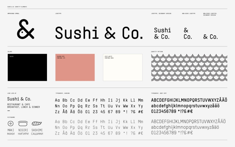 Sushi & Co 郵輪餐廳餐飲品牌VI形象設計-上海餐飲VI設計公司4 Sushi & Co 郵輪餐廳餐飲品牌VI形象設計-上海餐飲VI設計公司4