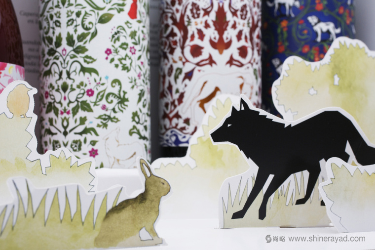 狼和狗動物圖騰 Manada 葡萄酒包裝設(shè)計-尚略上海包裝設(shè)計公司欣賞8