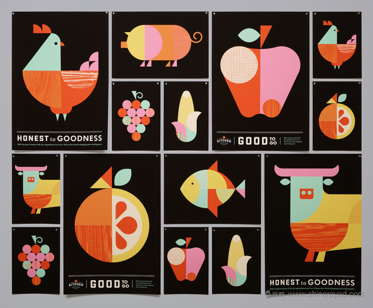 Kitchen 外賣熟食食品品牌VI形象設(shè)計(jì)-上海VI設(shè)計(jì)公司2