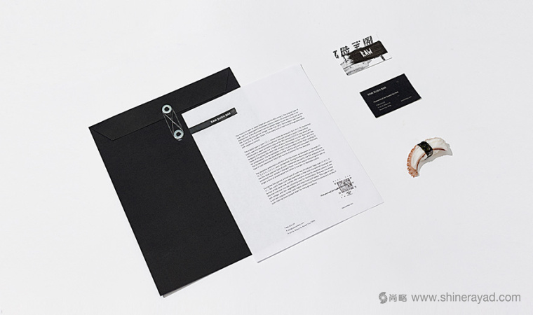 Raw 生鮮壽司餐廳水墨風(fēng)格餐飲品牌VI形象設(shè)計-上海VI設(shè)計公司9