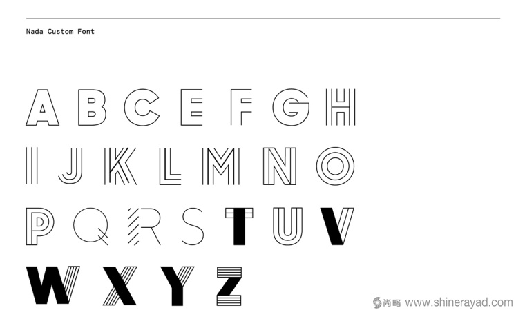 Nada 休閑零食與健康食品LOGO字體設(shè)計(jì)-上海logo設(shè)計(jì)公司4