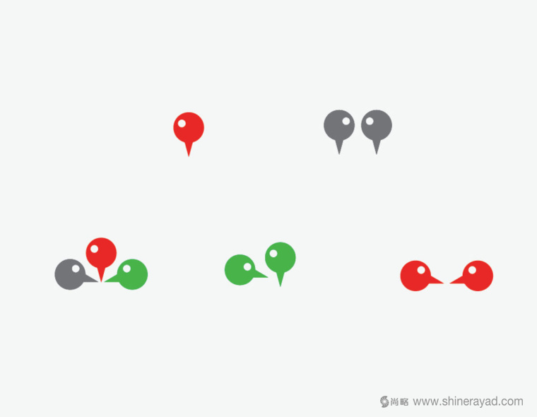 CrowdSpot 在線地圖信息點收集評論分享軟件工具LOGO設(shè)計-上海logo設(shè)計公司4