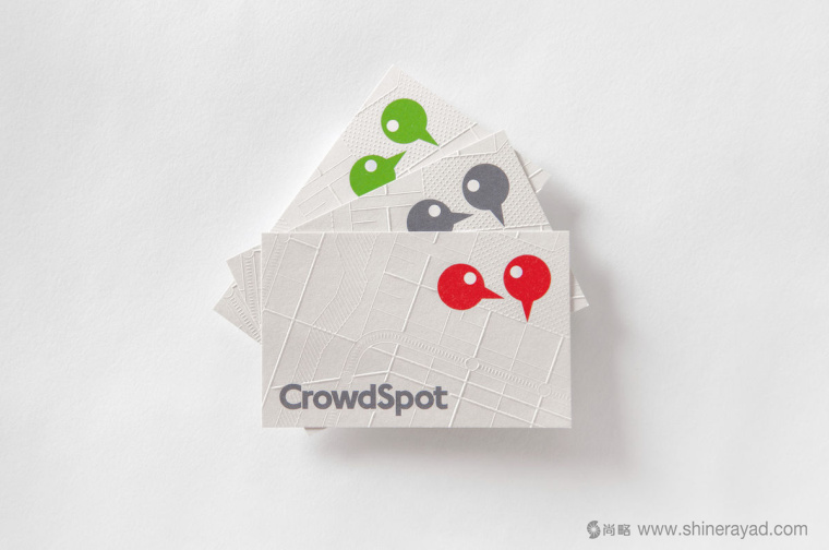 CrowdSpot 在線地圖信息點收集評論分享軟件工具LOGO設(shè)計-上海logo設(shè)計公司5