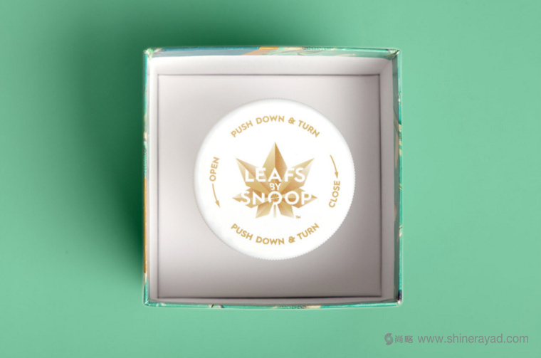 LEAFS BY SNOOP 大麻食品制品金色花朵包裝設(shè)計-上海包裝設(shè)計公司5 LEAFS BY SNOOP 大麻食品制品金色花朵包裝設(shè)計-上海包裝設(shè)計公司5
