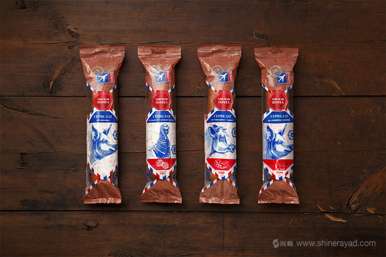 上海食品包裝設(shè)計公司設(shè)計鑒賞:俄羅斯KOJ牛肉豬肉雞肉類火腿腸包裝設(shè)計4 上海食品包裝設(shè)計公司設(shè)計鑒賞:俄羅斯KOJ牛肉豬肉雞肉類火腿腸包裝設(shè)計4