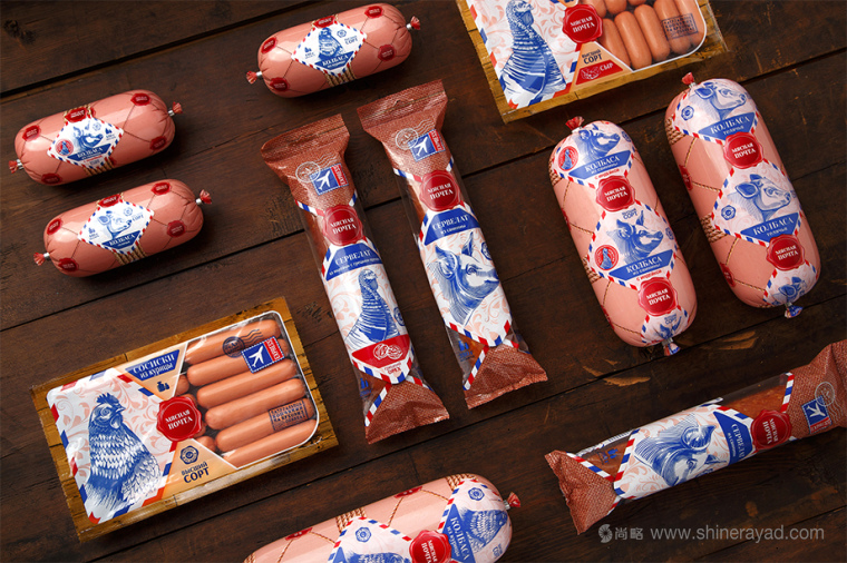 上海食品包裝設(shè)計公司設(shè)計鑒賞:俄羅斯KOJ牛肉豬肉雞肉類火腿腸盒裝包裝設(shè)計9 上海食品包裝設(shè)計公司設(shè)計鑒賞:俄羅斯KOJ牛肉豬肉雞肉類火腿腸盒裝包裝設(shè)計9