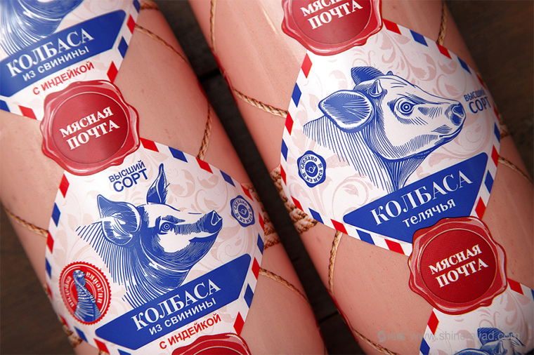 上海食品包裝設(shè)計公司設(shè)計鑒賞:俄羅斯KOJ牛肉豬肉雞肉類火腿腸包裝設(shè)計3 上海食品包裝設(shè)計公司設(shè)計鑒賞:俄羅斯KOJ牛肉豬肉雞肉類火腿腸包裝設(shè)計3