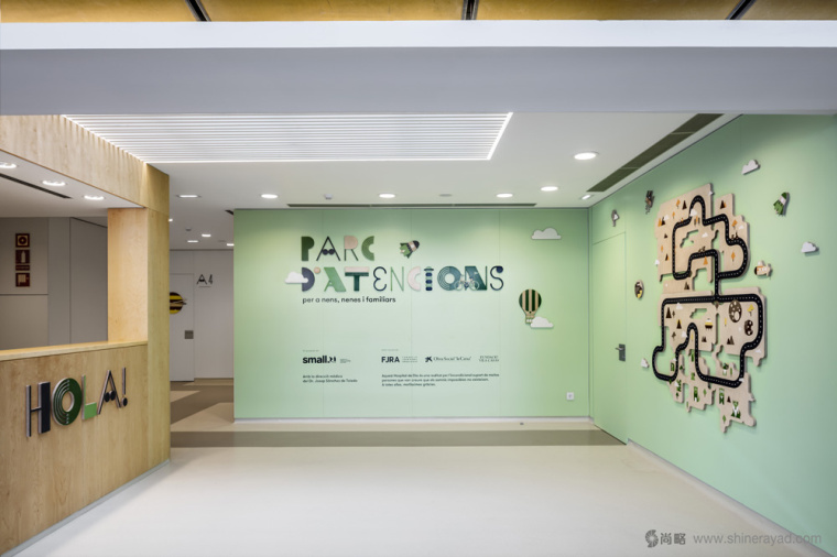 西班牙兒童腫瘤醫(yī)院Atencions內部空間品牌形象設計-上海品牌形象設計公司2 西班牙兒童腫瘤醫(yī)院Atencions內部空間品牌形象設計-上海品牌形象設計公司2