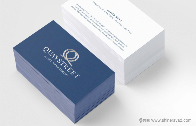QuayStreet 資產(chǎn)管理公司品牌VI視覺形象識別設(shè)計-上海金融VI設(shè)計公司3