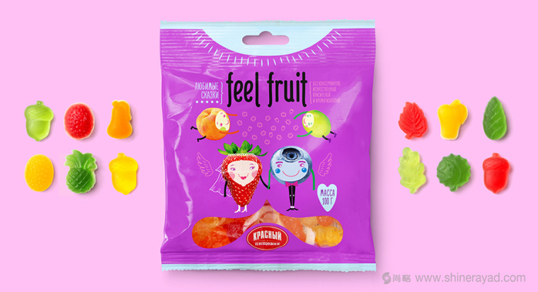 上海包裝設(shè)計公司設(shè)計欣賞:可愛卡通風(fēng)格 Feel Fruit 水果軟糖果凍包裝設(shè)計3 上海包裝設(shè)計公司設(shè)計欣賞:可愛卡通風(fēng)格 Feel Fruit 水果軟糖果凍包裝設(shè)計3