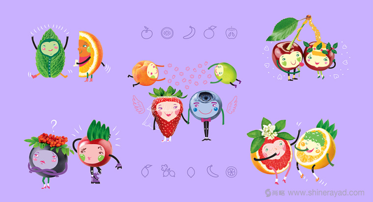 上海包裝設(shè)計公司設(shè)計欣賞:可愛卡通風(fēng)格 Feel Fruit 水果軟糖果凍包裝插畫設(shè)計9 上海包裝設(shè)計公司設(shè)計欣賞:可愛卡通風(fēng)格 Feel Fruit 水果軟糖果凍包裝插畫設(shè)計9