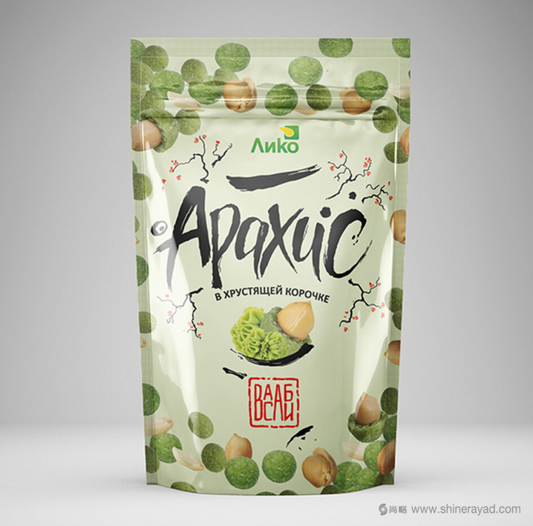 上海食品包裝設(shè)計公司設(shè)計欣賞：ANKO 花生青豆休閑零食包裝設(shè)計4
